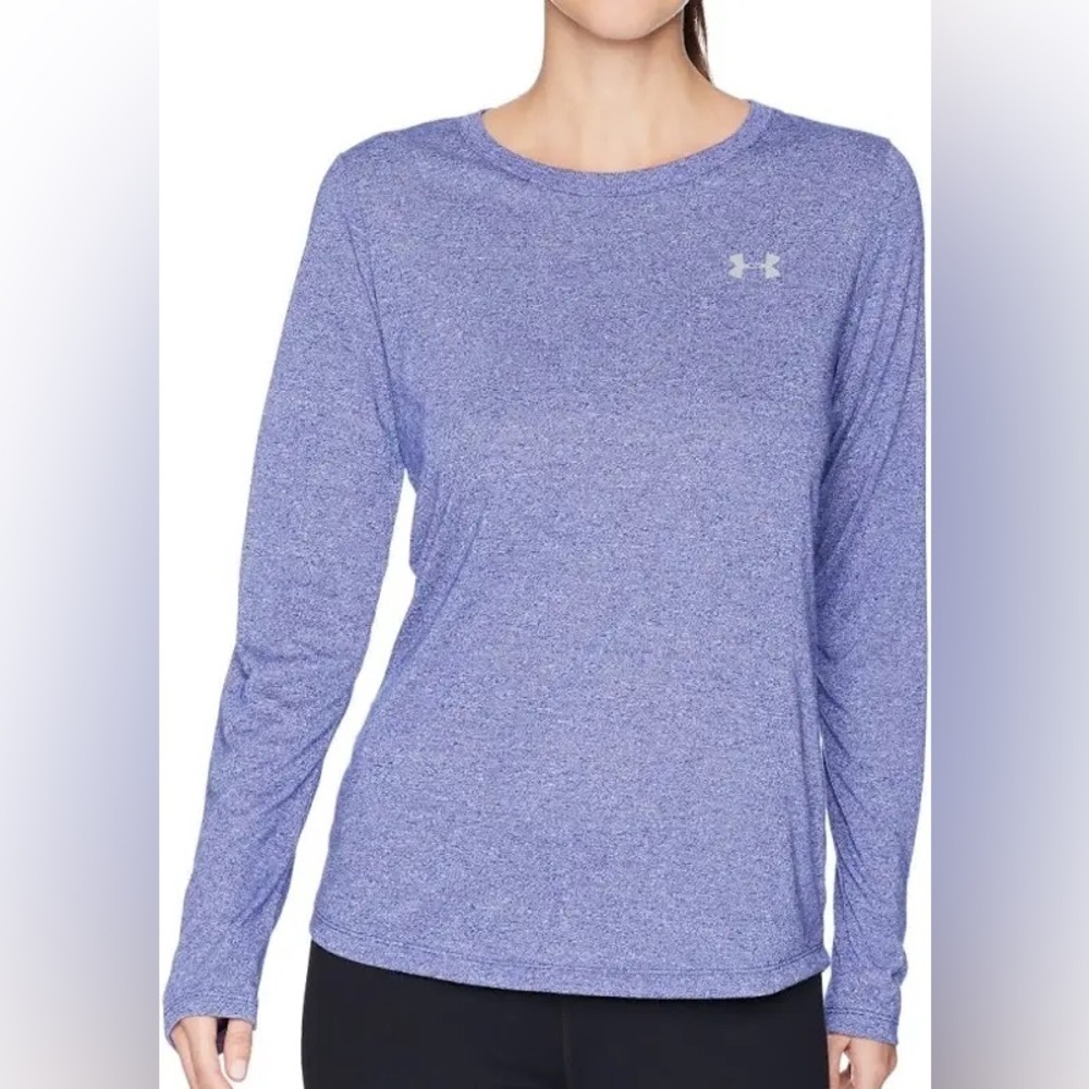 NWT Under Armour • Threadborne Twist LS Crew • SZ M